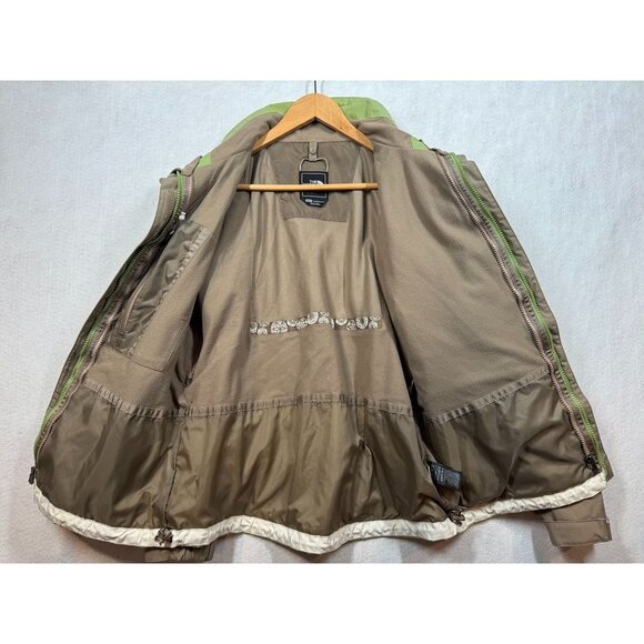 The North Face Hyvent Jacket Full Zip Hooded Winter Green AC6T Women's Medium M - Picture 8 of 14